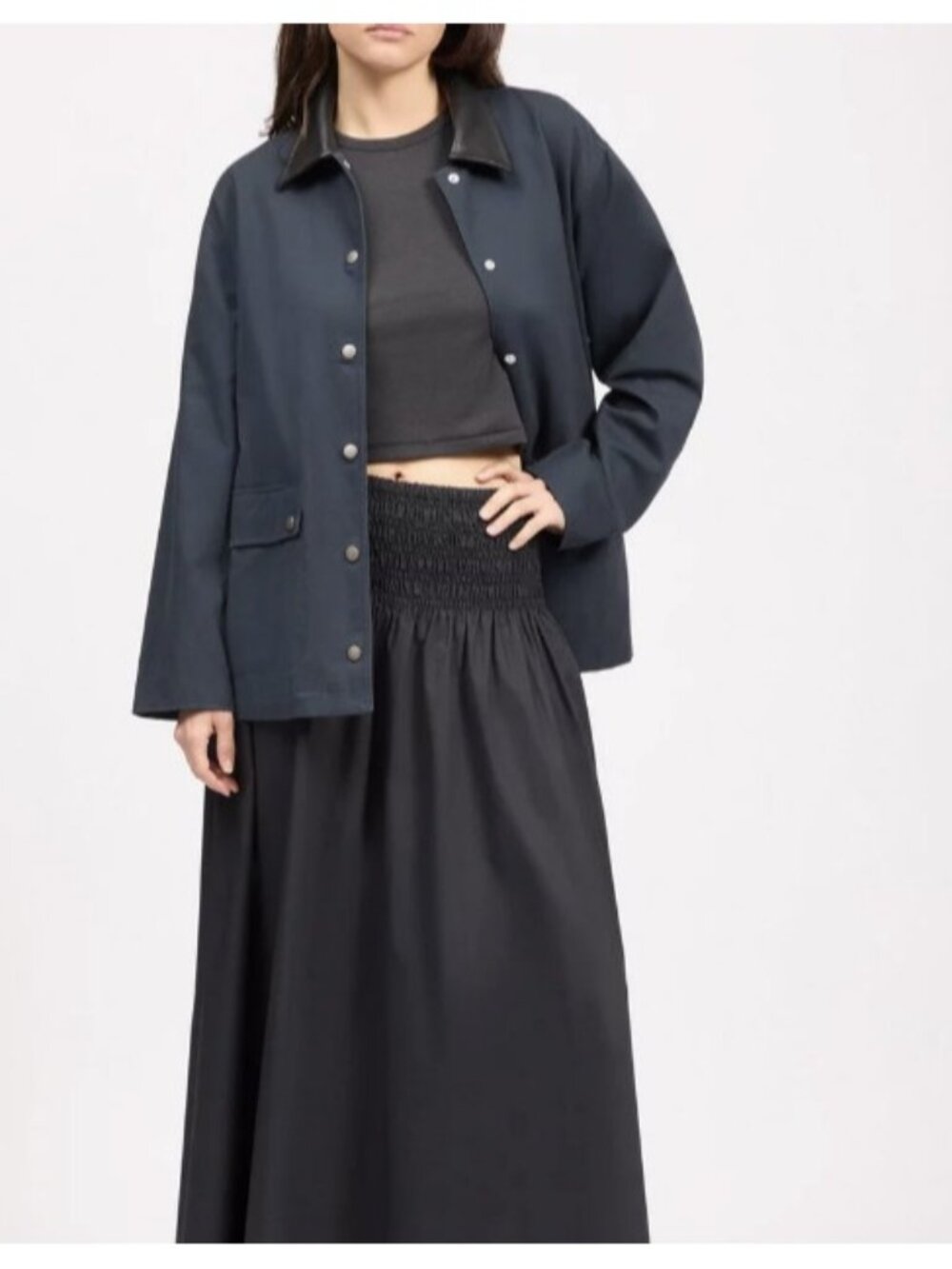 Rag & Bone Cassandra Twill Jacket Navy ( XS )
